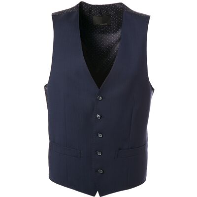 ROY ROBSON Herren Weste blau Schurwolle blau 58 male ROY ROBSON Herren Weste blau Schurwolle blau 58 male