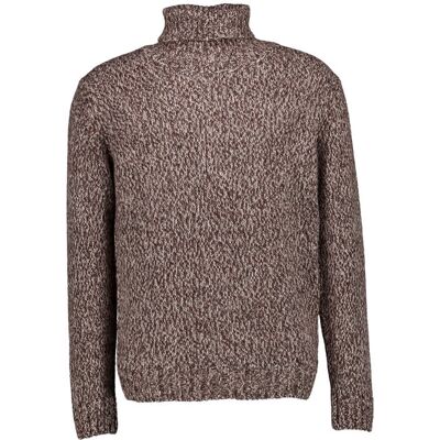 BALDESSARINI Herren Rollkragenpullover braun Merinowolle unifarben braun XL male BALDESSARINI Herren Rollkragenpullover braun Merinowolle unifarben braun XL male