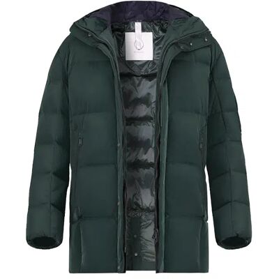 BOGNER Herren Daunenjacke grün Mikrofaser unifarben grün 56 (XXL) male BOGNER Herren Daunenjacke grün Mikrofaser unifarben grün 56 (XXL) male