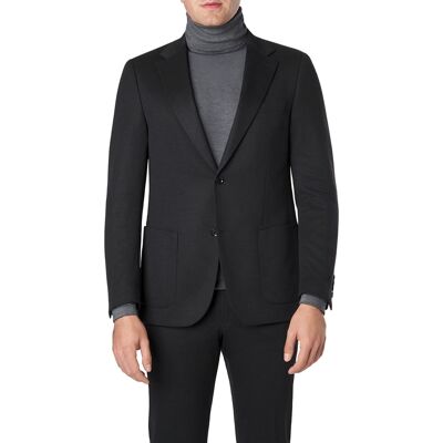 Strellson Herren Sakko grau Jersey grau 46 male Strellson Herren Sakko grau Jersey grau 46 male