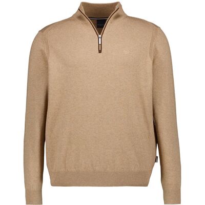 Bugatti Herren Troyer beige unifarben beige M male Bugatti Herren Troyer beige unifarben beige M male