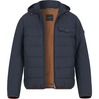 Bugatti Herren Steppjacke blau Mikrofaser unifarben blau 54 (XL) male Bugatti Herren Steppjacke blau Mikrofaser unifarben blau 54 (XL) male