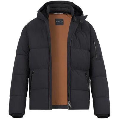 Bugatti Herren Steppjacke schwarz Mikrofaser unifarben schwarz 54 (XL) male Bugatti Herren Steppjacke schwarz Mikrofaser unifarben schwarz 54 (XL) male