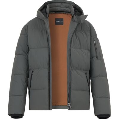 Bugatti Herren Steppjacke grau Mikrofaser unifarben grau 54 (XL) male Bugatti Herren Steppjacke grau Mikrofaser unifarben grau 54 (XL) male