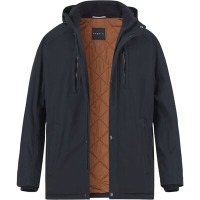 Bugatti Herren Jacke blau Mikrofaser unifarben blau 54 (XL) male Bugatti Herren Jacke blau Mikrofaser unifarben blau 54 (XL) male