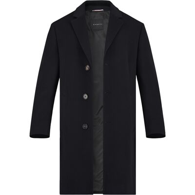 Bugatti Herren Mantel schwarz unifarben schwarz 54 (XL) male Bugatti Herren Mantel schwarz unifarben schwarz 54 (XL) male