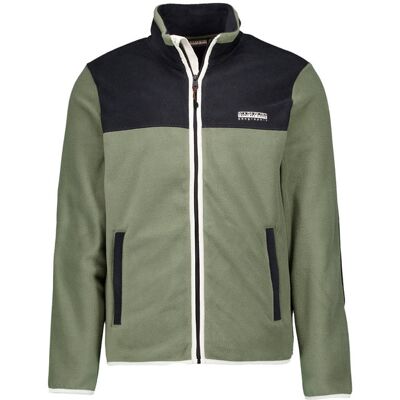 NAPAPIJRI Herren Fleecejacke grün Mikrofaser unifarben grün L male NAPAPIJRI Herren Fleecejacke grün Mikrofaser unifarben grün L male