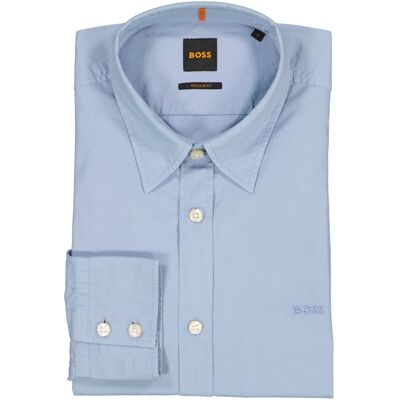 Boss Orange Herren Hemd blau Baumwolle blau XXL male Boss Orange Herren Hemd blau Baumwolle blau XXL male