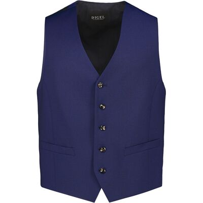 DIGEL Herren Weste blau Schurwolle blau 58 male DIGEL Herren Weste blau Schurwolle blau 58 male