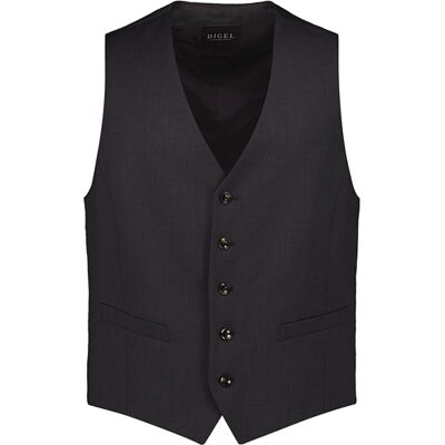 DIGEL Herren Weste grau Schurwolle grau 28 male DIGEL Herren Weste grau Schurwolle grau 28 male