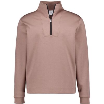 BOGNER Herren Troyer braun Baumwolle unifarben braun M male BOGNER Herren Troyer braun Baumwolle unifarben braun M male