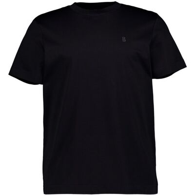 BOGNER Herren T-Shirt schwarz Baumwoll-Jersey schwarz S male BOGNER Herren T-Shirt schwarz Baumwoll-Jersey schwarz S male