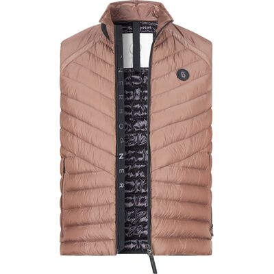 BOGNER Herren Daunenweste braun Nylon unifarben braun 52 (L) male BOGNER Herren Daunenweste braun Nylon unifarben braun 52 (L) male