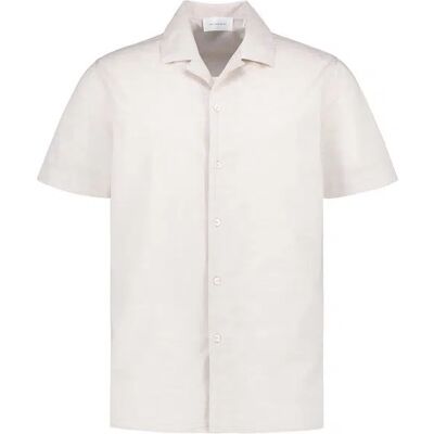 BALDESSARINI Herren Kurzarmhemd beige Baumwolle-Leinen beige S male BALDESSARINI Herren Kurzarmhemd beige Baumwolle-Leinen beige S male