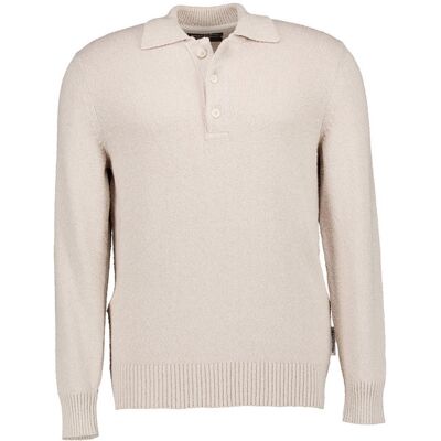 Marc O' Polo Pullover beige Baumwolle unifarben beige M male Marc O' Polo Pullover beige Baumwolle unifarben beige M male