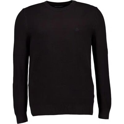 Marc O' Polo Pullover schwarz Baumwolle unifarben schwarz XL male Marc O' Polo Pullover schwarz Baumwolle unifarben schwarz XL male