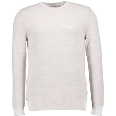 Marc O' Polo Pullover beige Baumwolle unifarben beige L male Marc O' Polo Pullover beige Baumwolle unifarben beige L male
