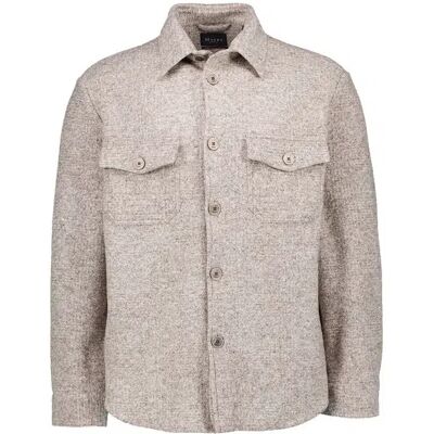MAERZ Muenchen Herren Overshirt beige Wolle-Seide beige 56 male MAERZ Muenchen Herren Overshirt beige Wolle-Seide beige 56 male