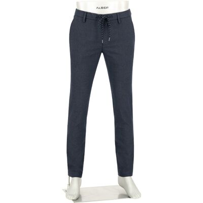 Alberto Herren Hosen blau Flanell blau 34/36 male Alberto Herren Hosen blau Flanell blau 34/36 male
