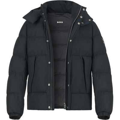 Boss Black Herren Steppjacke schwarz Mikrofaser unifarben schwarz 48 (S) male Boss Black Herren Steppjacke schwarz Mikrofaser unifarben schwarz 48 (S) male