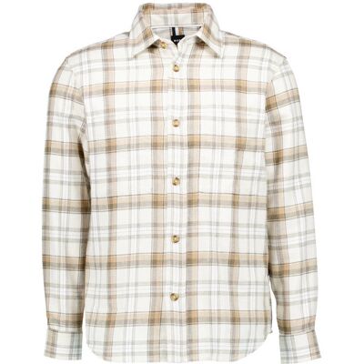 Boss Black Herren Hemd beige Flanell beige S male Boss Black Herren Hemd beige Flanell beige S male