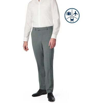 Carl Gross Herren Hose grün Woll-Stretch grün 56 male Carl Gross Herren Hose grün Woll-Stretch grün 56 male