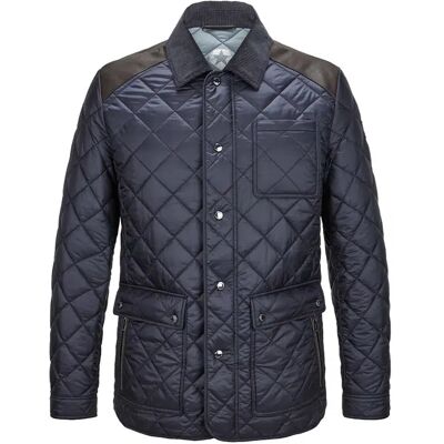 MILESTONE Herren Steppjacke blau Mikrofaser blau 46 (XS) male MILESTONE Herren Steppjacke blau Mikrofaser blau 46 (XS) male
