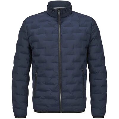 MILESTONE Herren Steppjacke blau Mikrofaser unifarben blau 56 (XXL) male MILESTONE Herren Steppjacke blau Mikrofaser unifarben blau 56 (XXL) male
