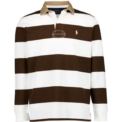 Polo Ralph Lauren Herren Pullover braun Baumwolle gestreift braun XXL male Polo Ralph Lauren Herren Pullover braun Baumwolle gestreift braun XXL male