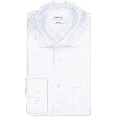 Seidensticker Herren Hemd blau Baumwolle blau 48 male Seidensticker Herren Hemd blau Baumwolle blau 48 male