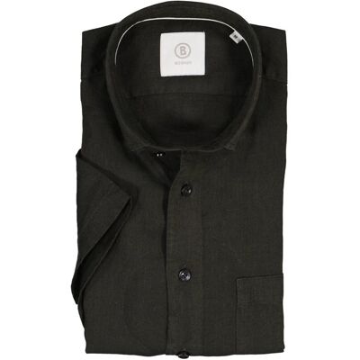 BOGNER Herren Kurzarmhemd grün Leinen grün 3XL male BOGNER Herren Kurzarmhemd grün Leinen grün 3XL male