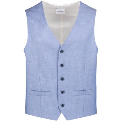 ROY ROBSON Herren Weste blau Schurwoll-Stretch blau 46 male ROY ROBSON Herren Weste blau Schurwoll-Stretch blau 46 male