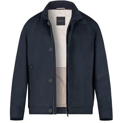 Bugatti Herren Jacke blau Mikrofaser unifarben blau 50 (M) male Bugatti Herren Jacke blau Mikrofaser unifarben blau 50 (M) male