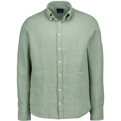 HACKETT Herren Hemd grün Leinen grün S male HACKETT Herren Hemd grün Leinen grün S male