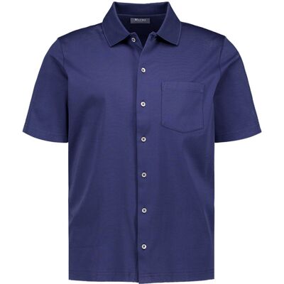 MAERZ Muenchen Herren Hemd blau Jersey blau 56 male MAERZ Muenchen Herren Hemd blau Jersey blau 56 male