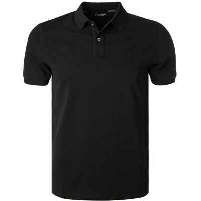 Marc O' Polo Polo-Shirt schwarz Baumwoll-Piqué schwarz XL male Marc O' Polo Polo-Shirt schwarz Baumwoll-Piqué schwarz XL male