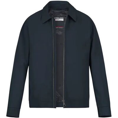 Strellson Herren Jacke blau Mikrofaser unifarben blau 56 (XXL) male Strellson Herren Jacke blau Mikrofaser unifarben blau 56 (XXL) male