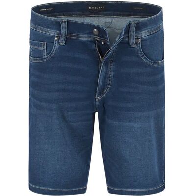 Bugatti Herren Jeansshorts blau Baumwoll-Stretch blau 48 male Bugatti Herren Jeansshorts blau Baumwoll-Stretch blau 48 male