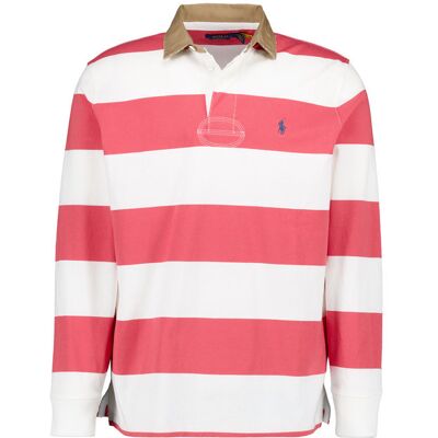 Polo Ralph Lauren Herren Pullover rot Baumwolle gestreift rot L male Polo Ralph Lauren Herren Pullover rot Baumwolle gestreift rot L male