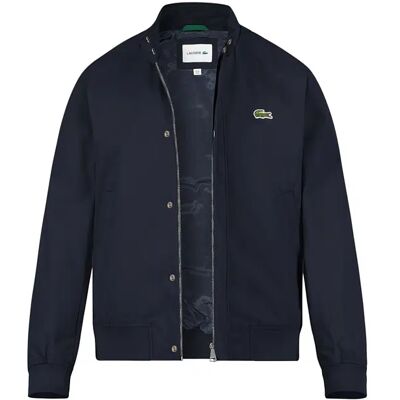 LACOSTE Herren Blouson blau Mikrofaser unifarben blau 50 (M) male LACOSTE Herren Blouson blau Mikrofaser unifarben blau 50 (M) male