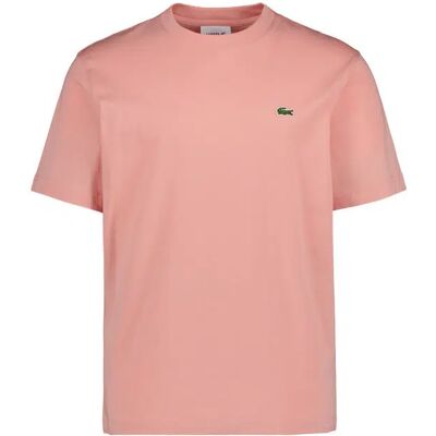 LACOSTE Herren T-Shirt rosa Baumwolle rosa L male LACOSTE Herren T-Shirt rosa Baumwolle rosa L male