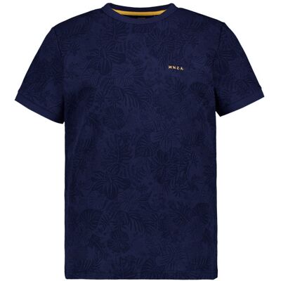 N.Z.A. Herren T-Shirt blau blau L male N.Z.A. Herren T-Shirt blau blau L male