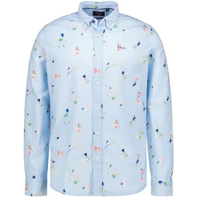 N.Z.A. Herren Hemd blau blau 3XL male N.Z.A. Herren Hemd blau blau 3XL male