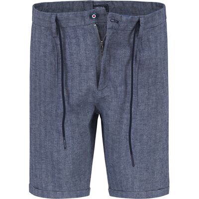 N.Z.A. Herren Shorts blau Baumwolle-Leinen blau Onesize male N.Z.A. Herren Shorts blau Baumwolle-Leinen blau Onesize male