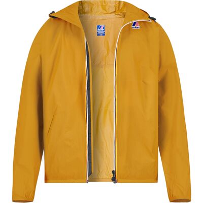 K-WAY Herren Regenjacke gelb Mikrofaser unifarben gelb L male K-WAY Herren Regenjacke gelb Mikrofaser unifarben gelb L male
