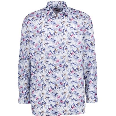 OLYMP Herren Hemd blau Baumwolle blau 46 male OLYMP Herren Hemd blau Baumwolle blau 46 male