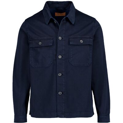 MOS MOSH Gallery. Herren Overshirt blau Baumwolle blau M male MOS MOSH Gallery. Herren Overshirt blau Baumwolle blau M male