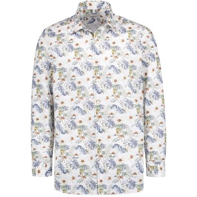 OLYMP Herren Hemd blau Baumwoll-Stretch blau 38 male OLYMP Herren Hemd blau Baumwoll-Stretch blau 38 male