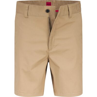 HUGO Herren Shorts beige Baumwolle beige S male HUGO Herren Shorts beige Baumwolle beige S male