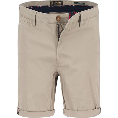 Superdry Herren Shorts braun Baumwoll-Stretch braun Onesize male Superdry Herren Shorts braun Baumwoll-Stretch braun Onesize male